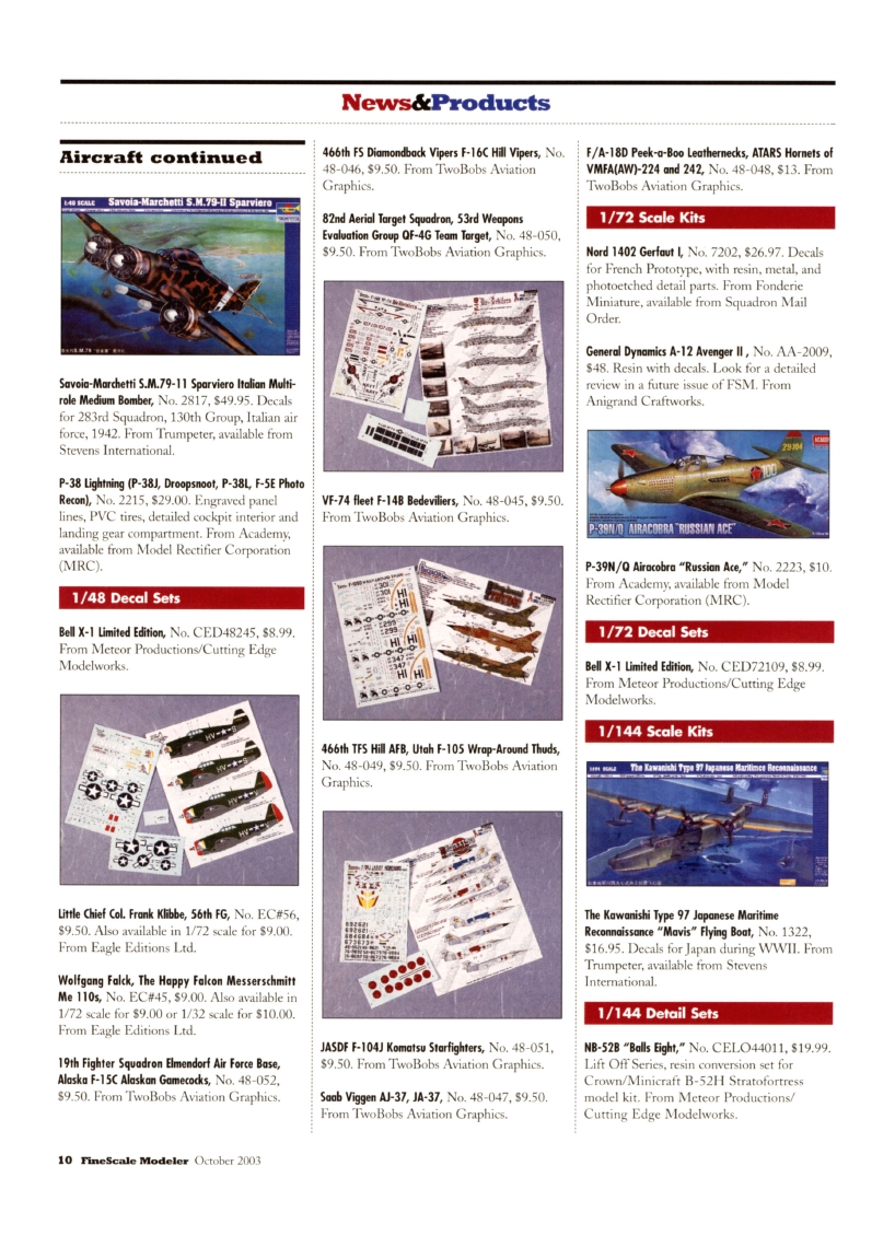 FineScale Modeler 2003-10 (Vol21-08)